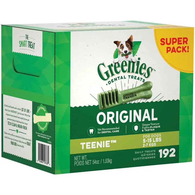 Greenies - Dental Treats Teenie 54oz 192pk