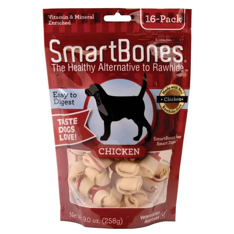 SmartBones - Healthy Chews Chicken Mini 16pk