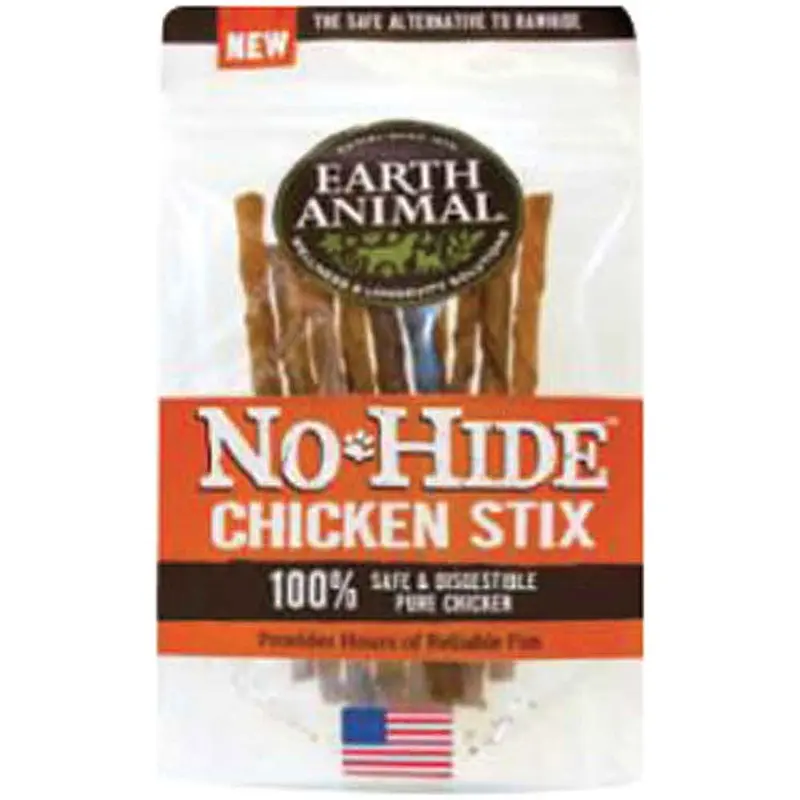 Earth Animal - No-Hide Stix - Chicken - 10 pack