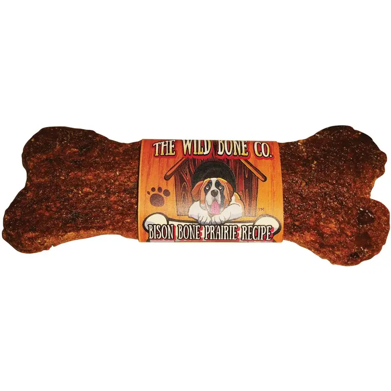 Wild Bone Co - Bison Bone Prairie Recipe - Dog Bone