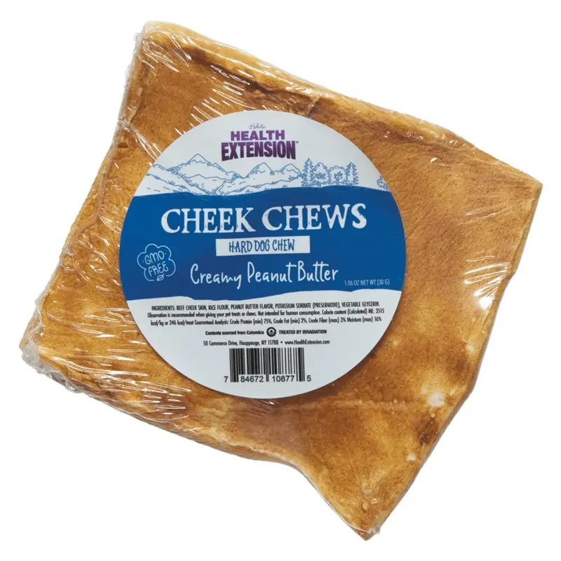 Health Extension  Cheek Chews - Creamy Peanut Butter - 1.06 oz