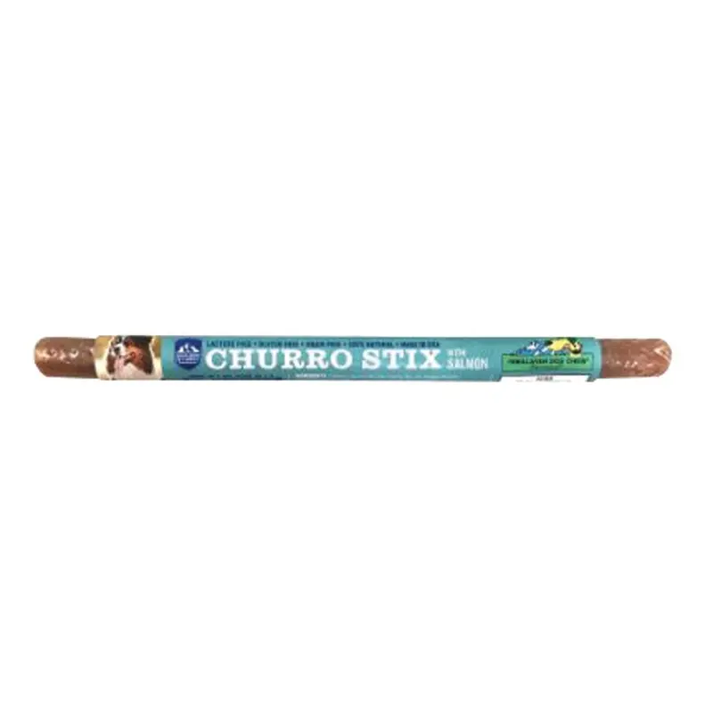 HIMALAYAN DOG TREATS - CHURRO - SALMON - 10IN.