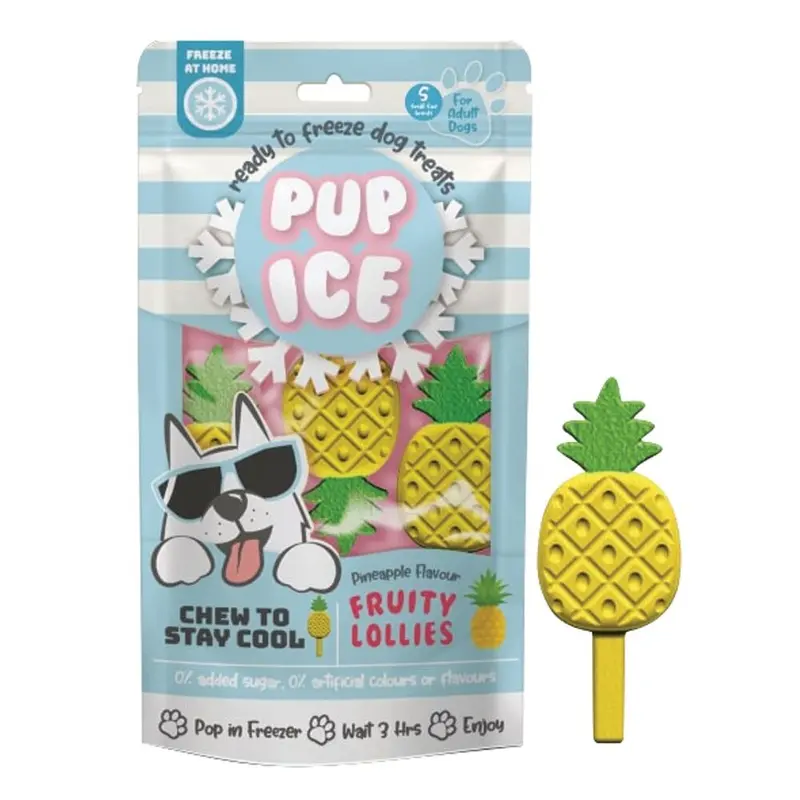 Ethical - Pup Ice Pineapple Fruity Lollies Treat