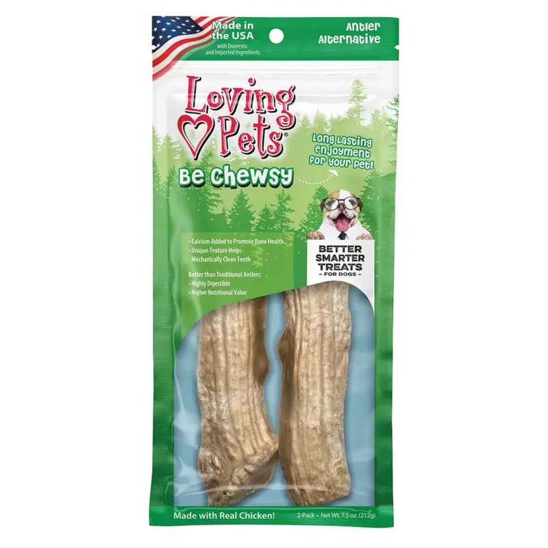 Loving Pets - Be Chewsy Antler 2 pk.