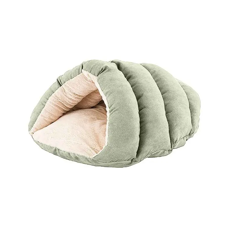 Cuddle Cave Dog Bed - Sage- 22 in.