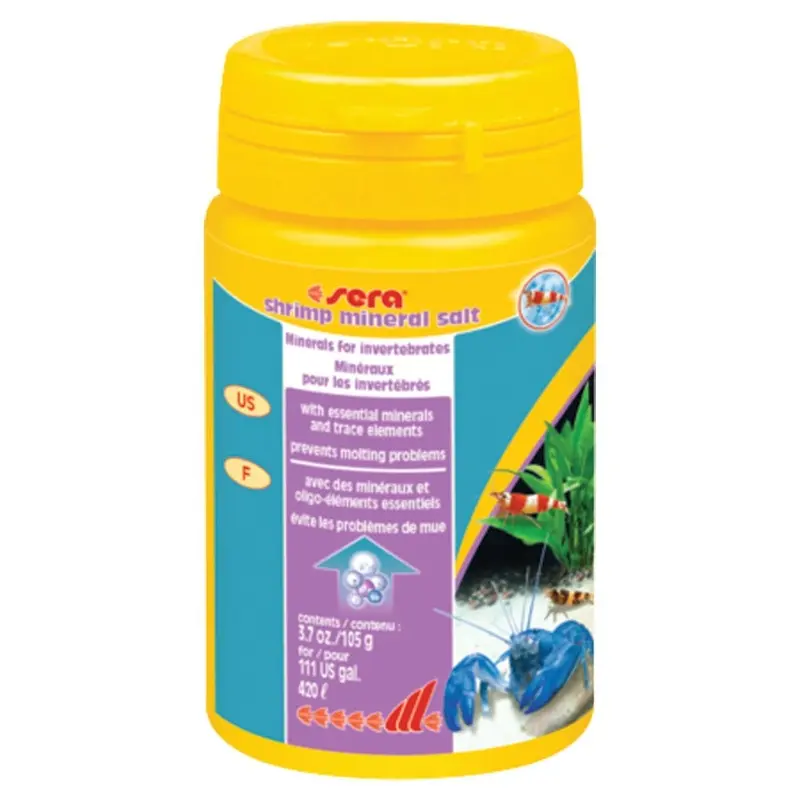 Sera - Shrimp Mineral Salt 3.7oz