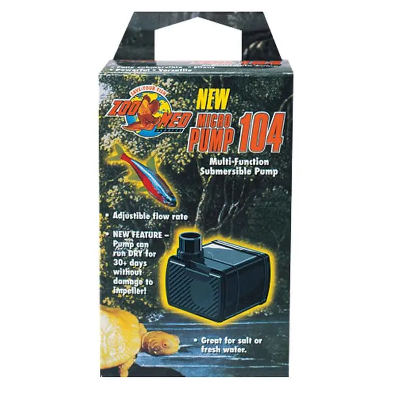 Zoo Med - MicroPump 104 Submersible Pump 15gal