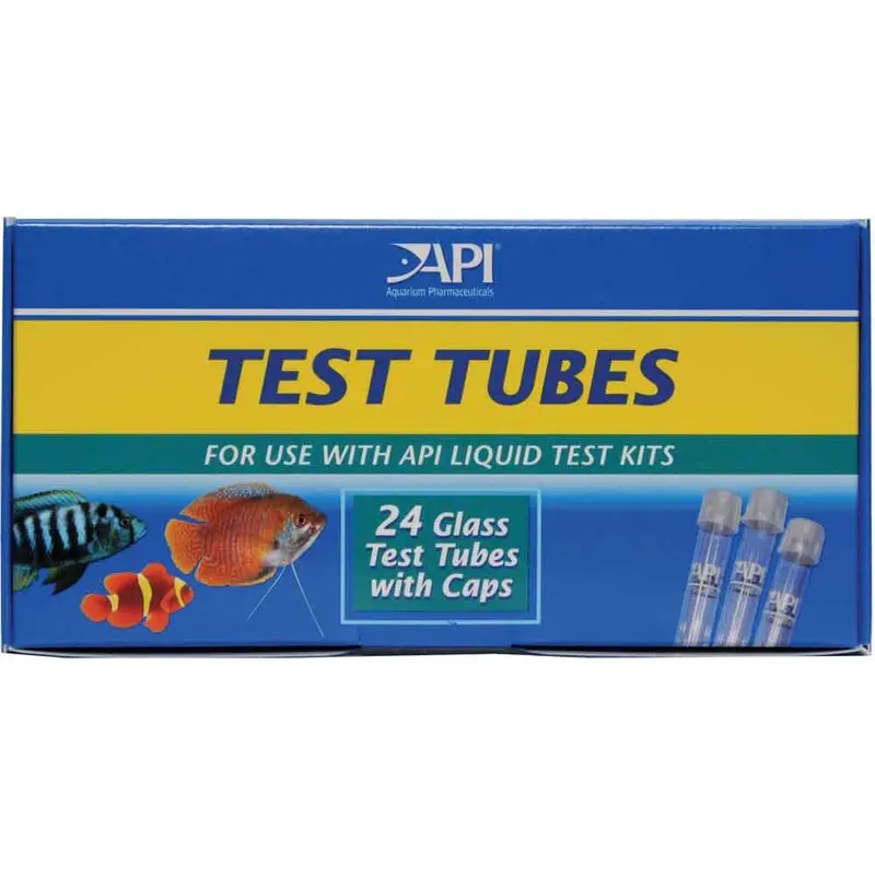 API Test Tubes with Caps - 3.5 in. - 24 pk.