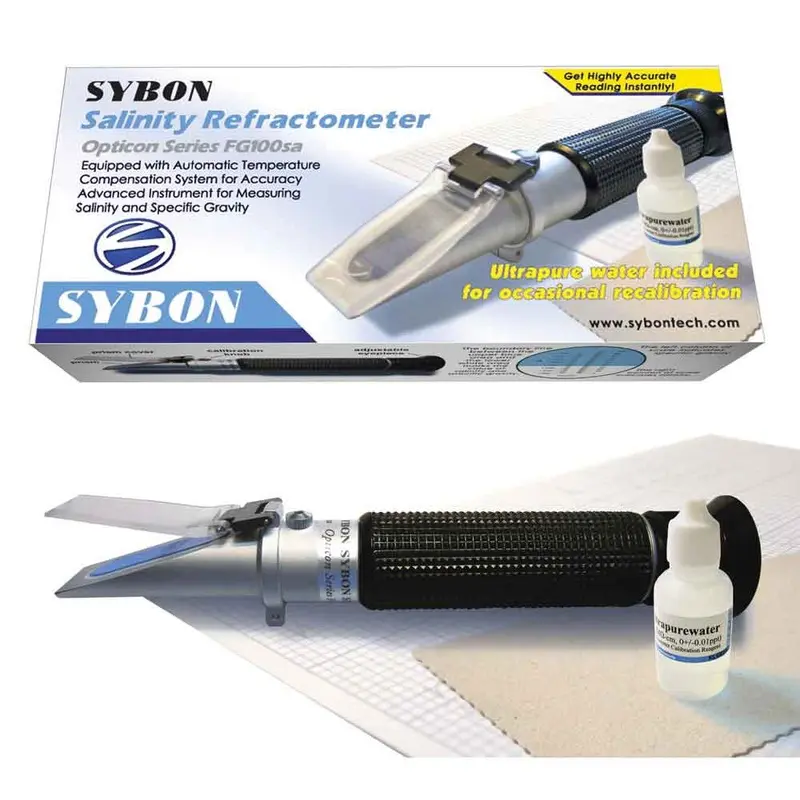 Sybon Refractometer with Automatic Temperature Compensation