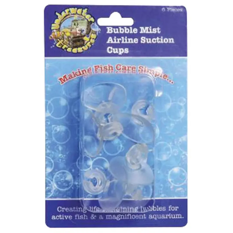 Underwater Treasures - Bubble Mist Airline Suction Cups - 6