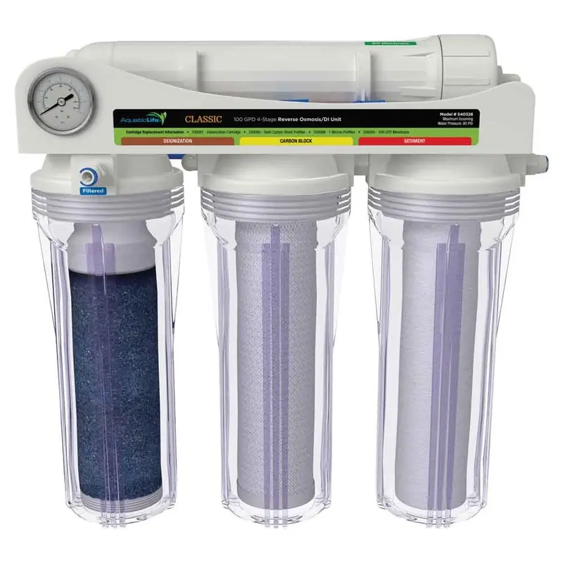 Aquatic Life Classic 100 GPD - 4 Stage RO/DI Unit