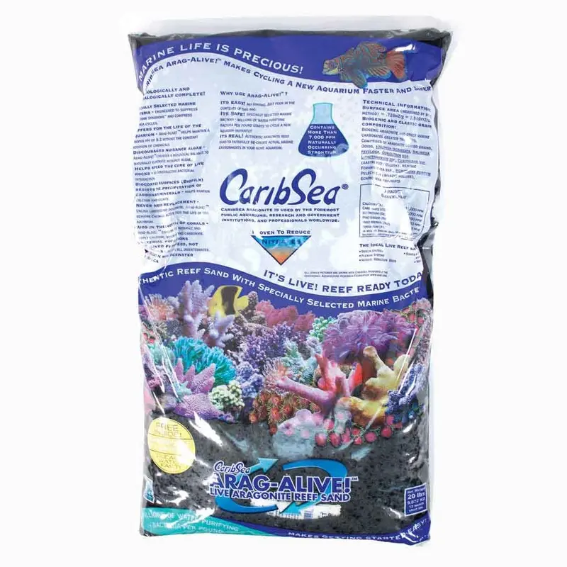Arag-Alive Hawaiian Black Reef Sand - 20 lb.
