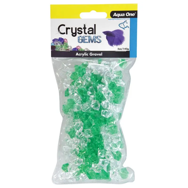 Crystal Gems Acrylic Gravel - Lucky Charm - 5 oz