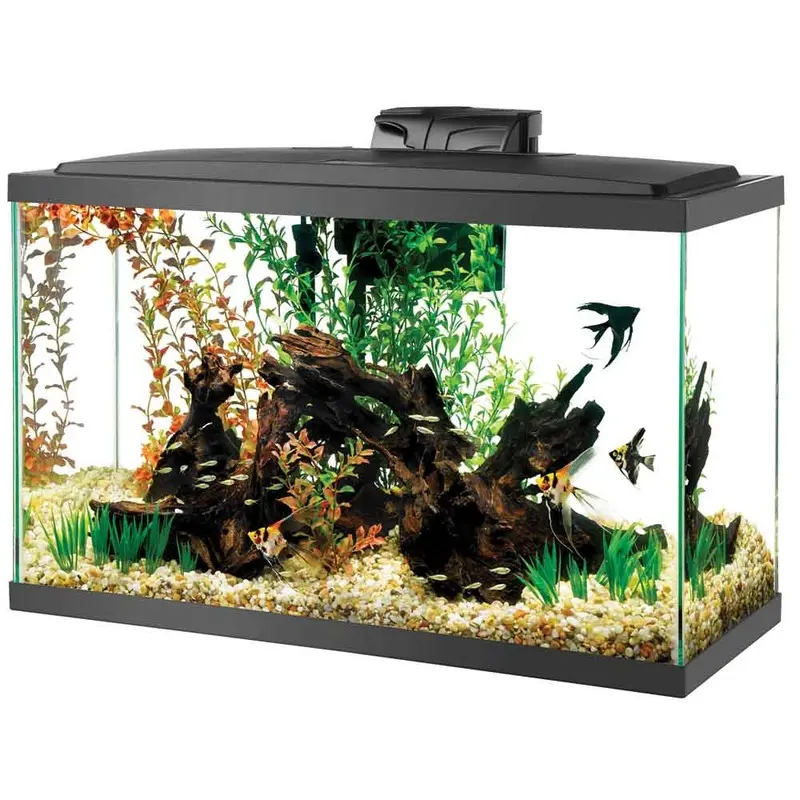 Aqueon LED Aquarium Kit - Black - 29 Gal