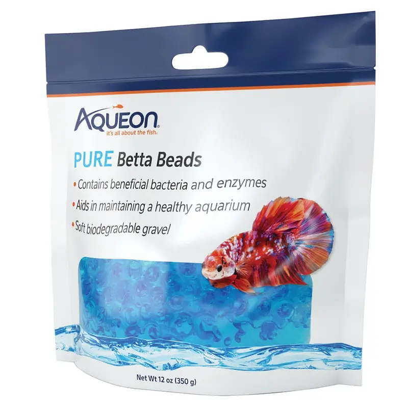 AQUEON - PURE BETTA BEADS BLUE 8.8OZ