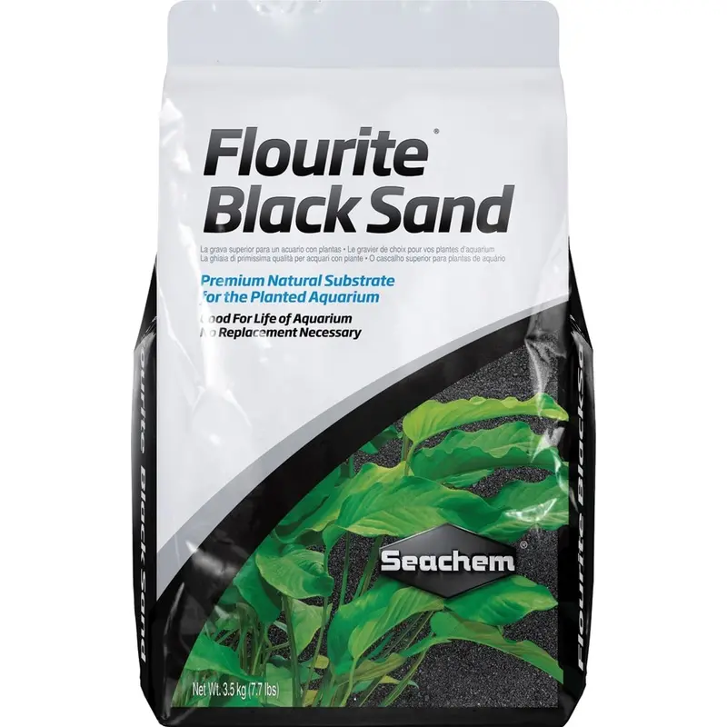 Seachem - Flourite Sand - Black - 3.5 kg - 7.7 lb