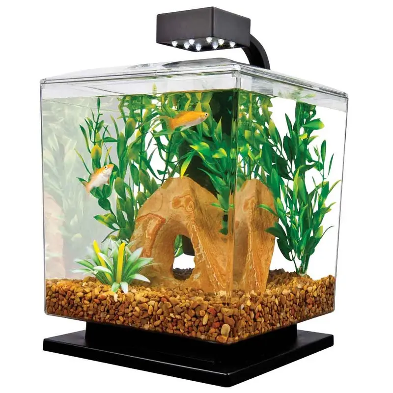 Tetra - LED Desktop Aquarium Kit Black 1.5gal