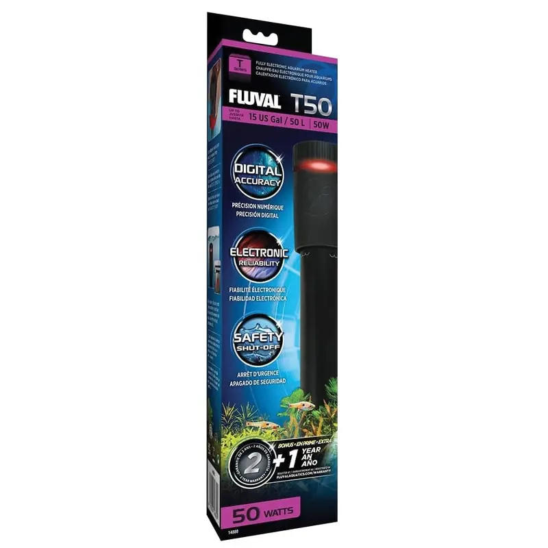 Fluval - T50 Safety Heater 50W