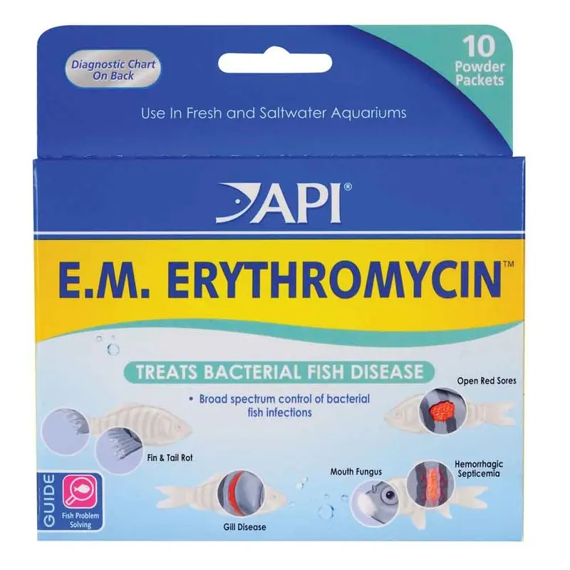 API EM Erythromycin Powder Packets - 10 pk.