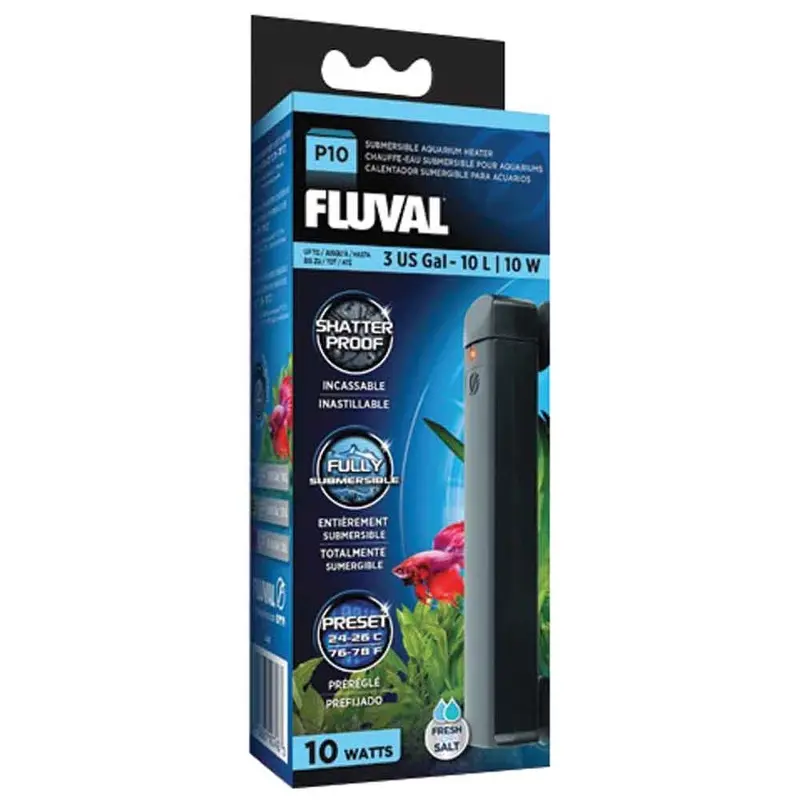 Fluval - P10 Pre-Set Heater 10W