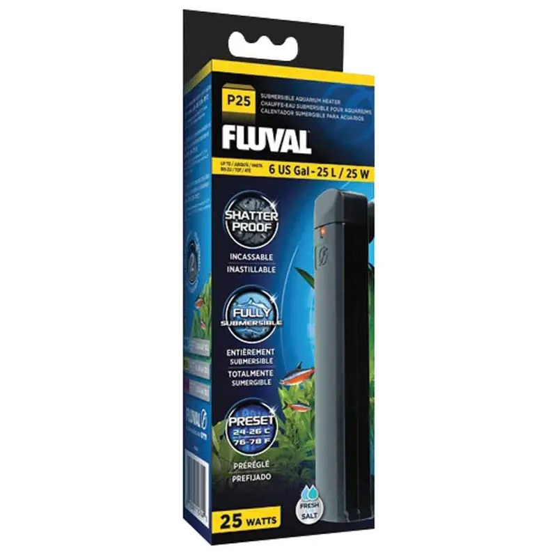 Fluval - P25 Pre-Set Heater 25W