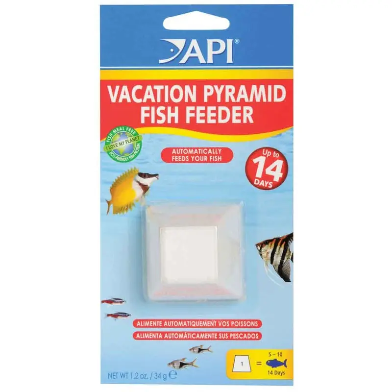 API 14-Day Pyramid Fish Feeder