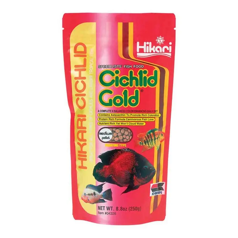 Cichlid Gold Pellets - Medium - 8.8 oz.