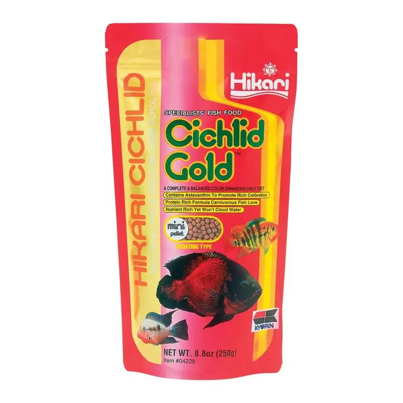 Cichlid Gold Pellets - Mini - 8.8 oz.