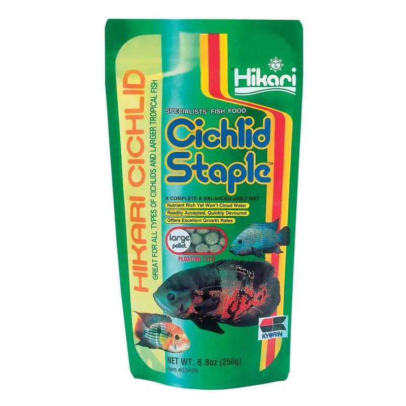 Cichlid Staple Pellets - Large - 8.8 oz.