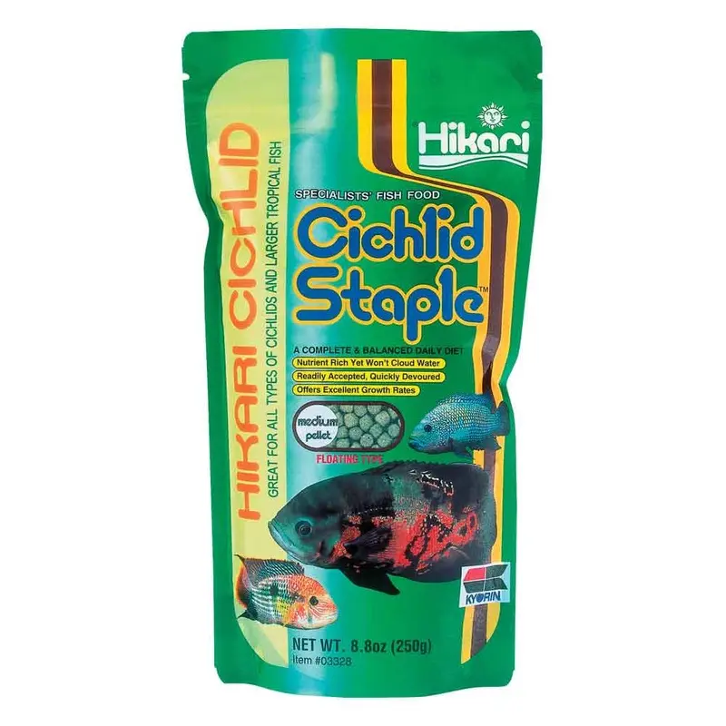 Cichlid Staple Pellets - Medium - 8.8 oz.