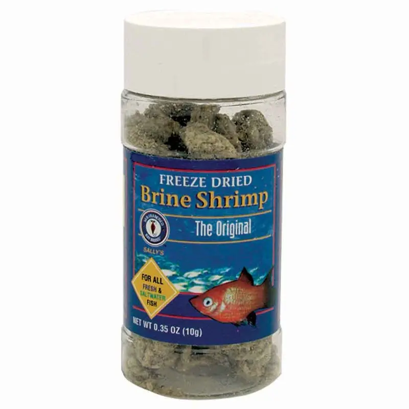 Freeze Dried Brine Shrimp - 0.35 oz.