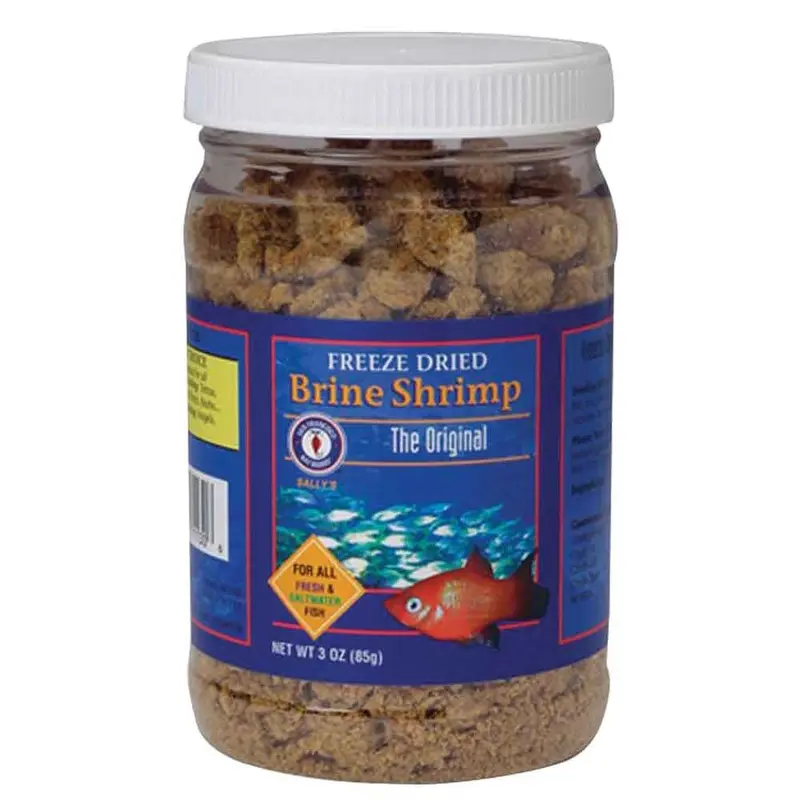 Freeze Dried Brine Shrimp - 3 oz.