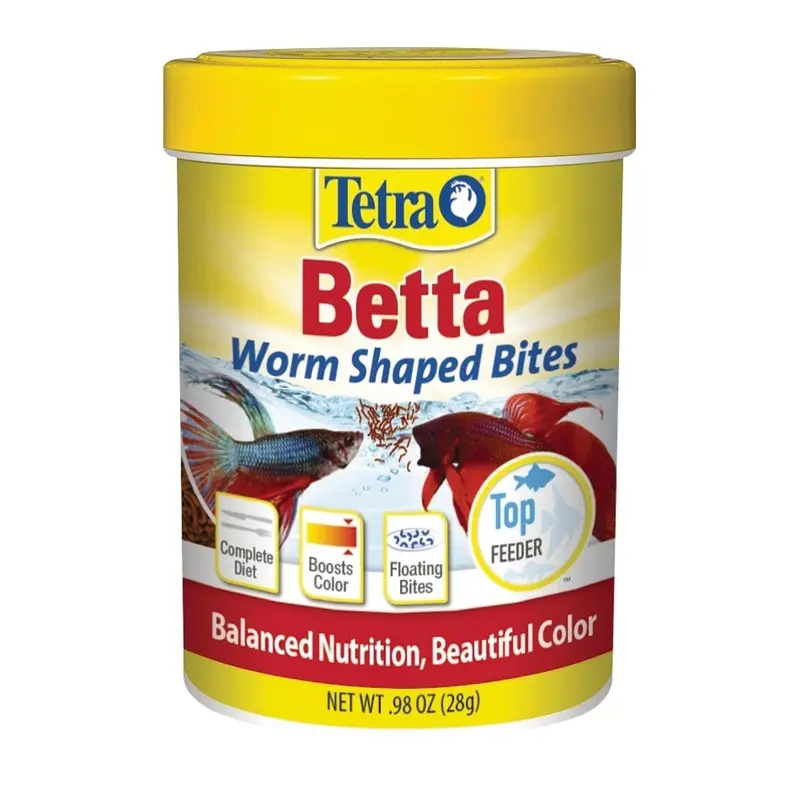 Tetra - Betta Worm Shaped Bites 0.98oz