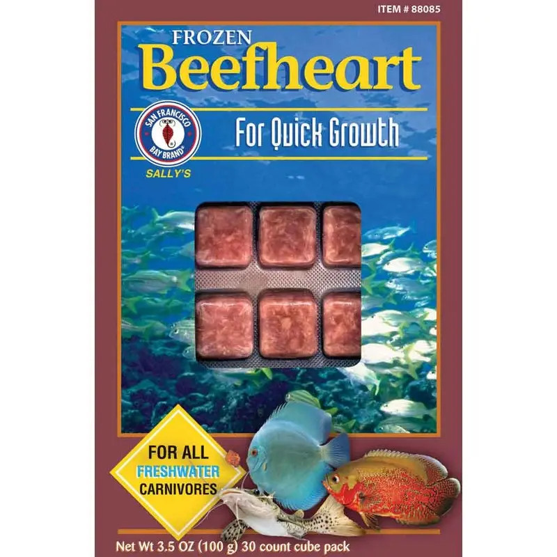 Beefheart Plus - Cubes - 3.5 oz. - Frozen