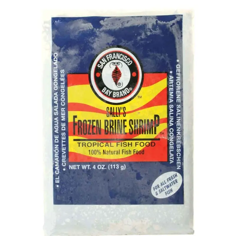 Brine Shrimp - Flat Pack - 4 oz. - Frozen