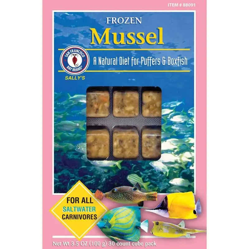 Chopped Mussel - Cubes - 3.5 oz. - Frozen