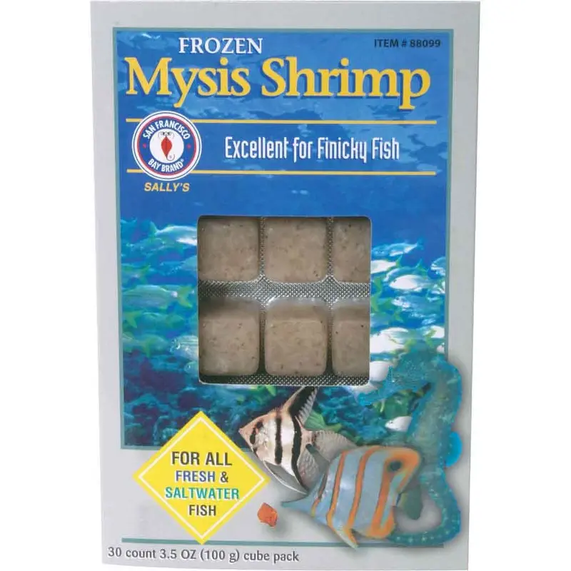 Mysis Shrimp - Cubes - 3.5 oz. - Frozen