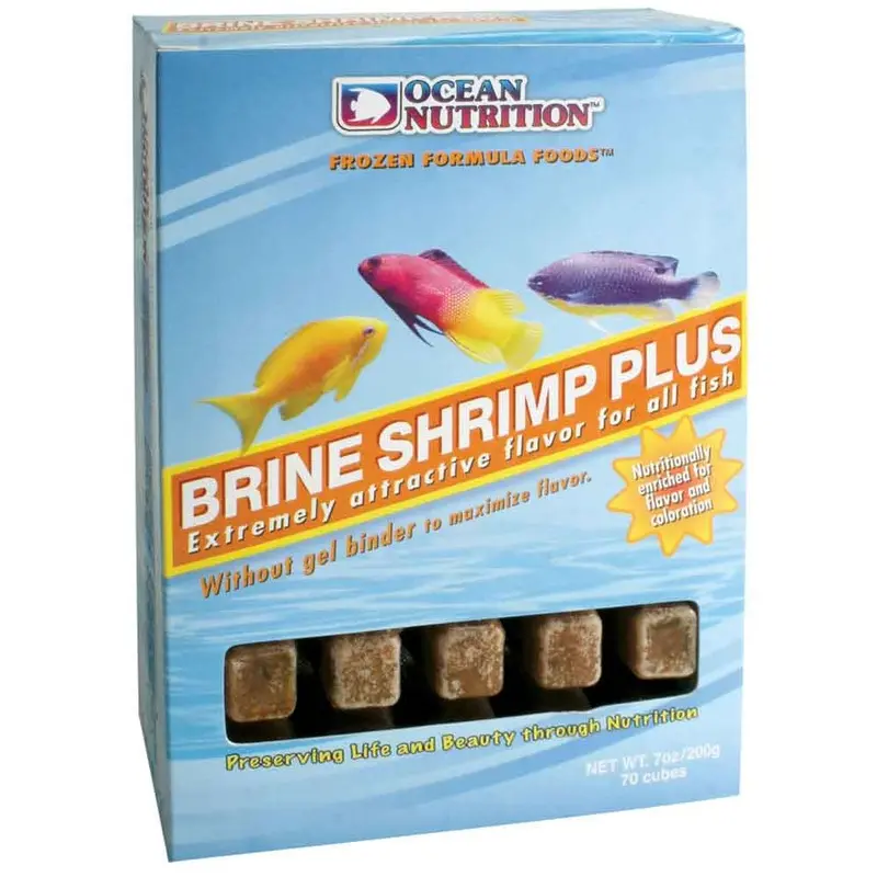Brine Shrimp Plus - Cubes - 7 oz. - Frozen