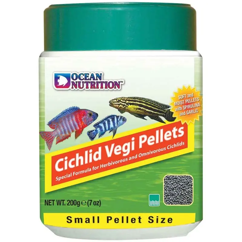 Cichlid Vegi Pellet - Small - 7 oz. - 200 g