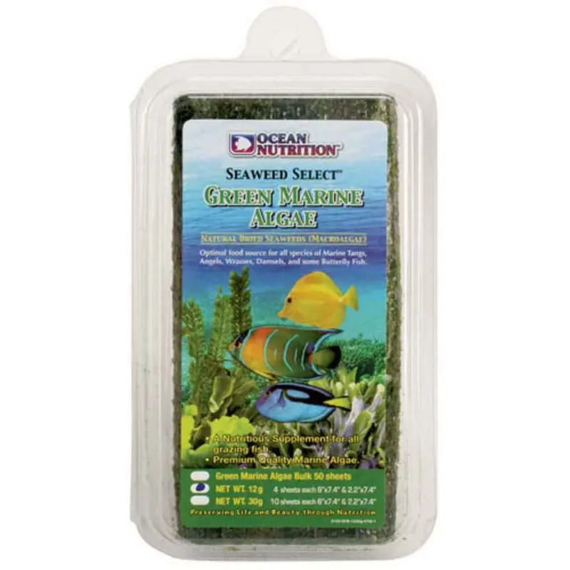 Seaweed Select Green Algae with Garlic - 4 sheets