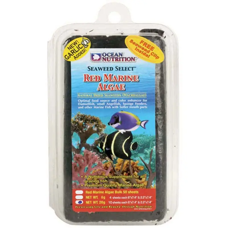 Seaweed Select Red Algae with Garlic - 10 sheets