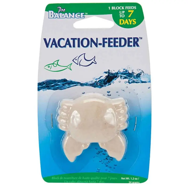 Vacation Feeder - Crab Shape - 7-Day - 1 pk