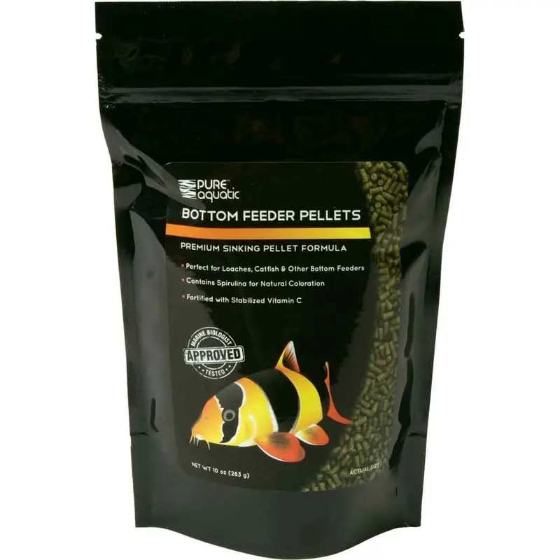 Pure Aquatic Bottom Feeder Pellets - 10 oz.