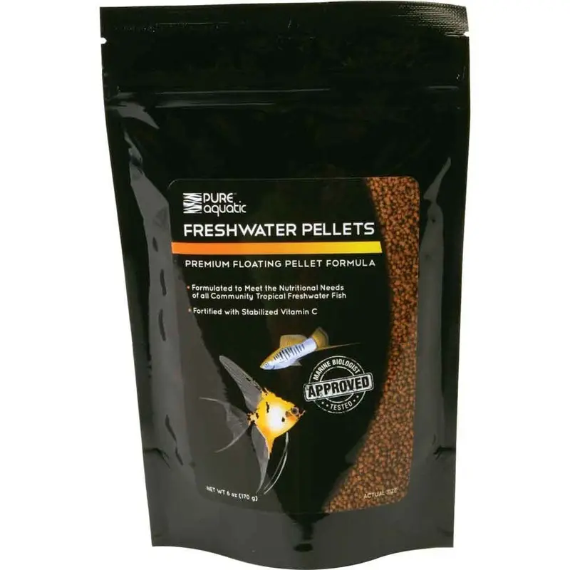 Pure Aquatic Freshwater Pellets - 6 oz.