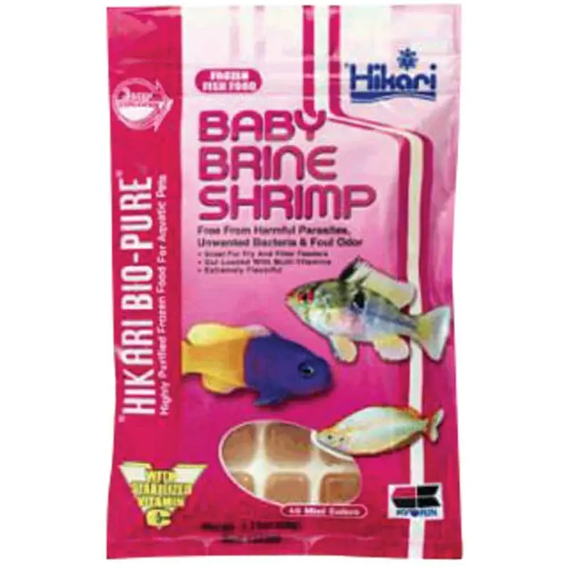Hikari - BIO PURE - BABY Brine Shrimp Cubes - 3.5 oz