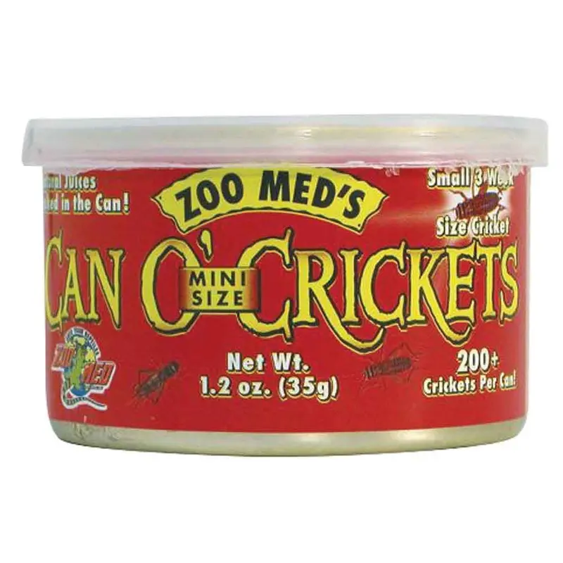 Zoo Med - Can O Mini Crickets 1.2oz