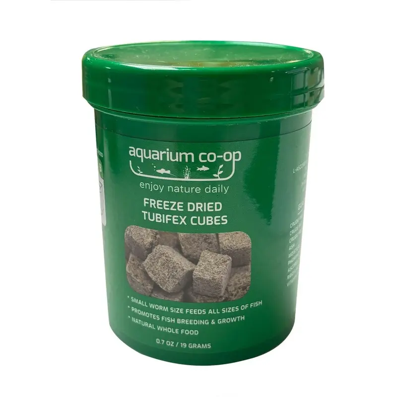 Aquarium Co-Op - Freeze Dried Tubifex Worms 0.7oz