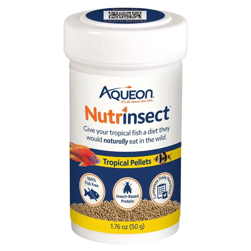 AQUEON - NUTRINSECT TROPICAL PELLETS 1.76OZ