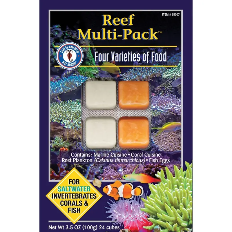 San Francisco Frozen Cubes - Reef Multipack - 3.5 oz