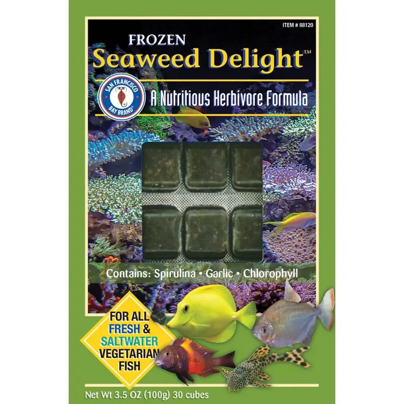 San Francisco Frozen Cubes - Seaweed Delight - 3.5 oz